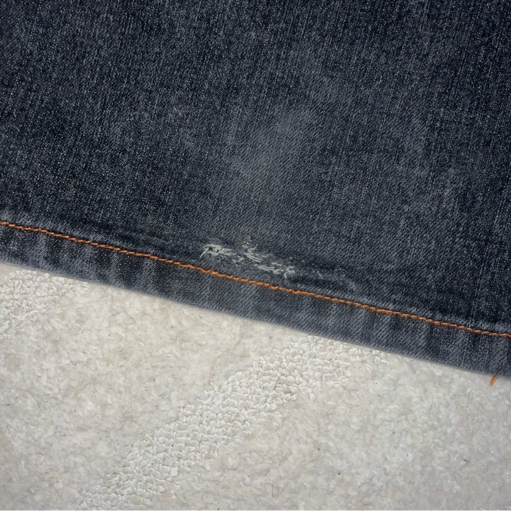 Vintage Painted Ed Hardy Jeans - Picture 4 of 5